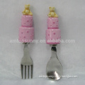 Cute pink kitchen utensils with resin handle